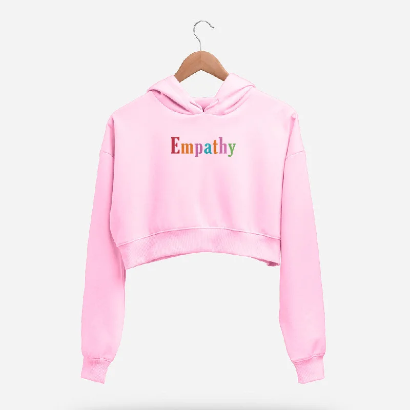 Empathy Crop Hoodie