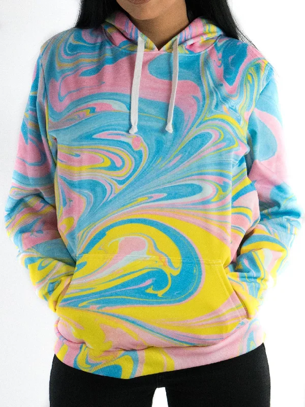 Sorbet Swirls Unisex Hoodie