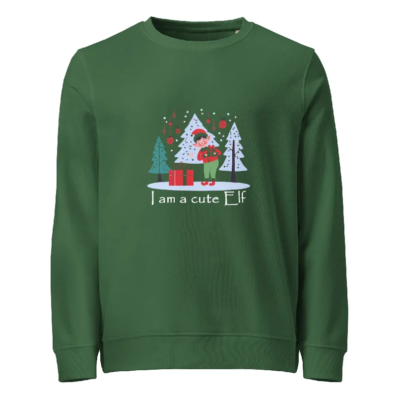 Elf Graphics Organic Sweatshirt