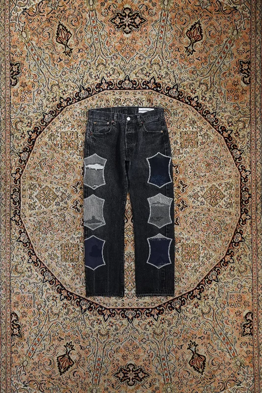 Children of the discordance NY: BORO PATCH DENIM TYPE B (BLACK)③