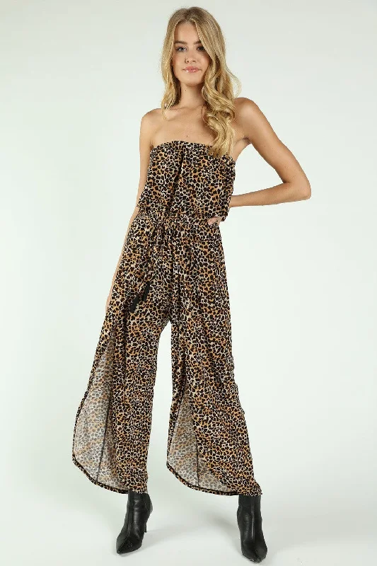 Born to be Wild Leopard Jumpsuit