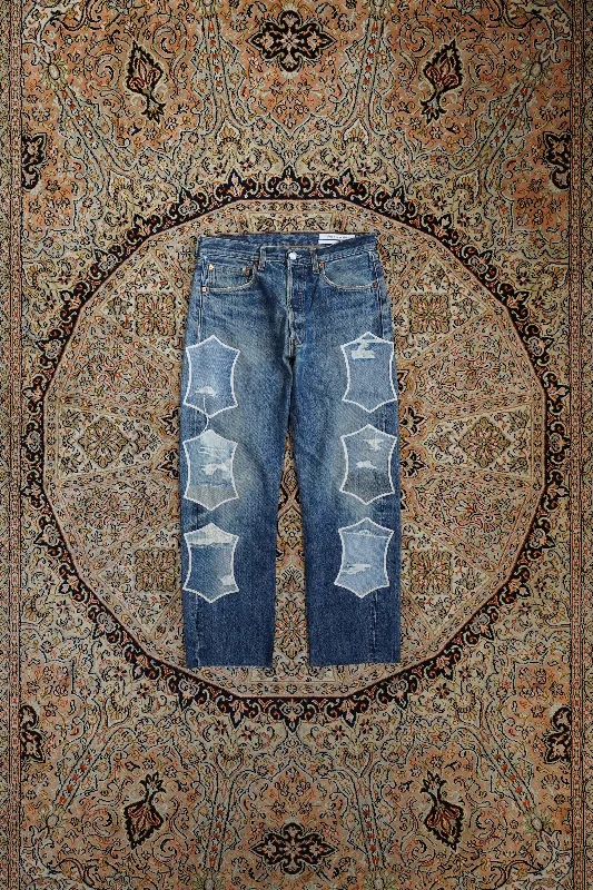 Children of the discordance NY: BORO PATCH DENIM TYPE B (BLUE)③