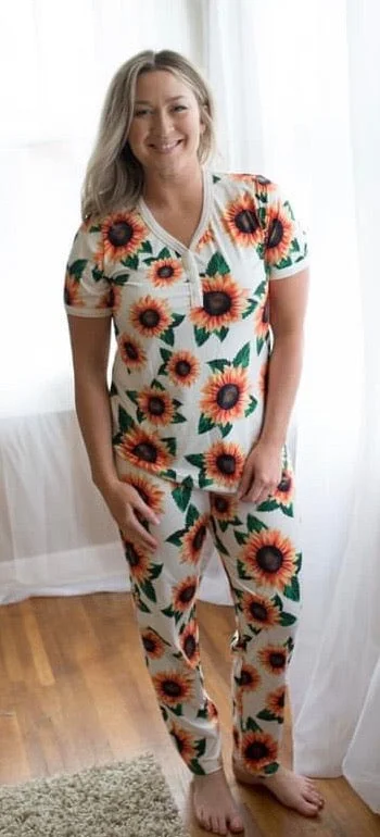 Sunflower Loungewear Set