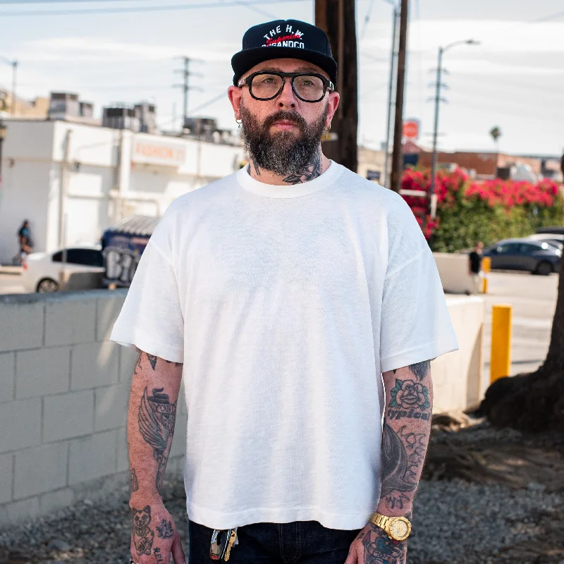 All-Time High Slub Knit Tee Vintage White