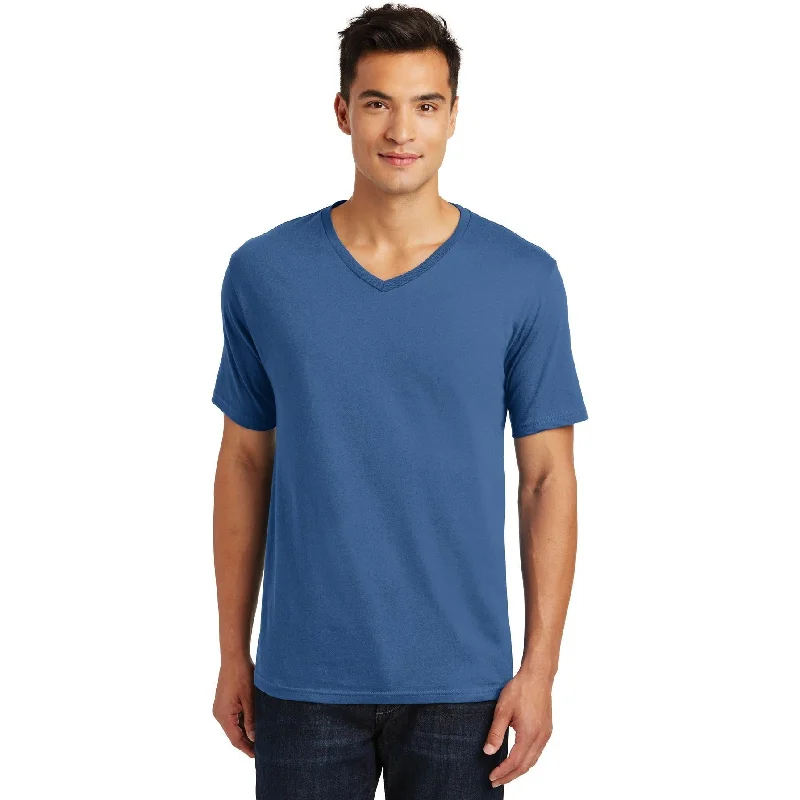 CLOSEOUT - District Made Mens Perfect Weight V-Neck Tee