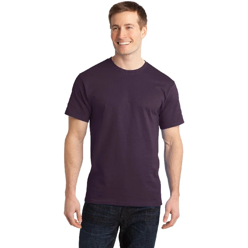 CLOSEOUT - Port & Company Ring Spun Cotton Tee