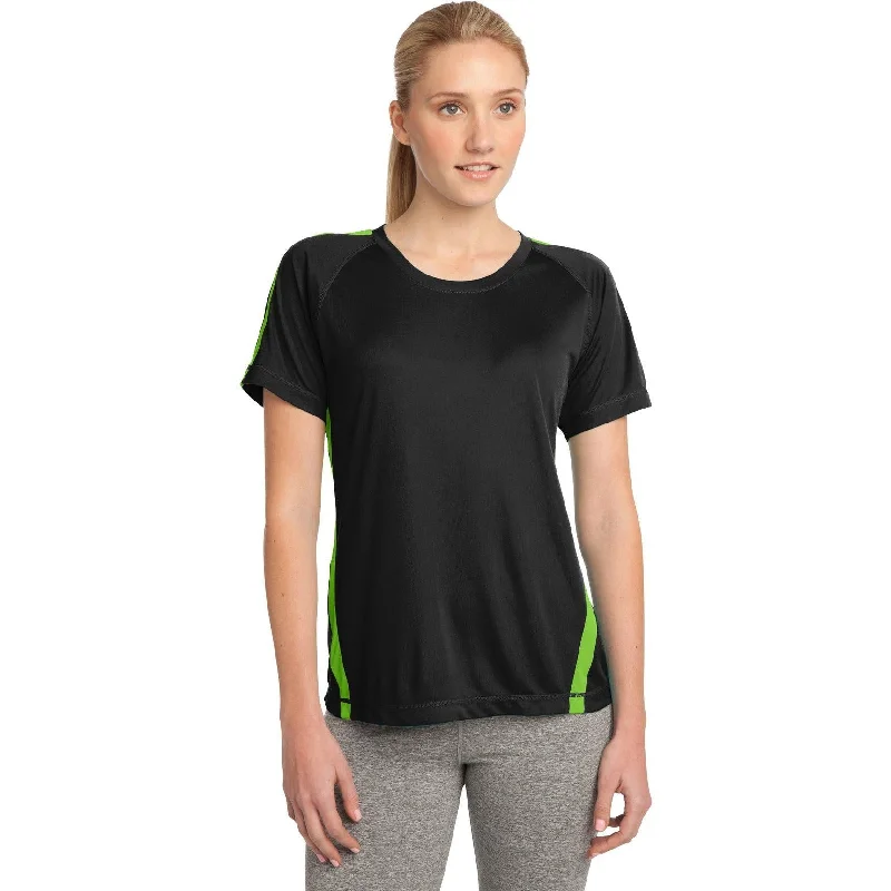 CLOSEOUT - Sport-Tek Ladies Colorblock PosiCharge Competitor Tee