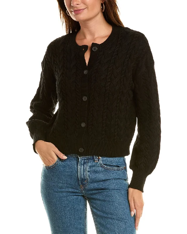 525 America Brooke Cable Cardigan