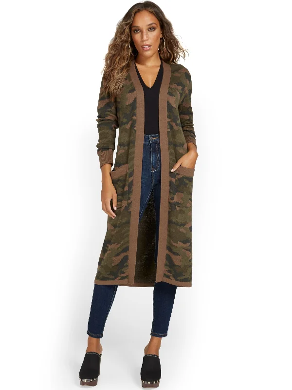 Camo-Print Duster