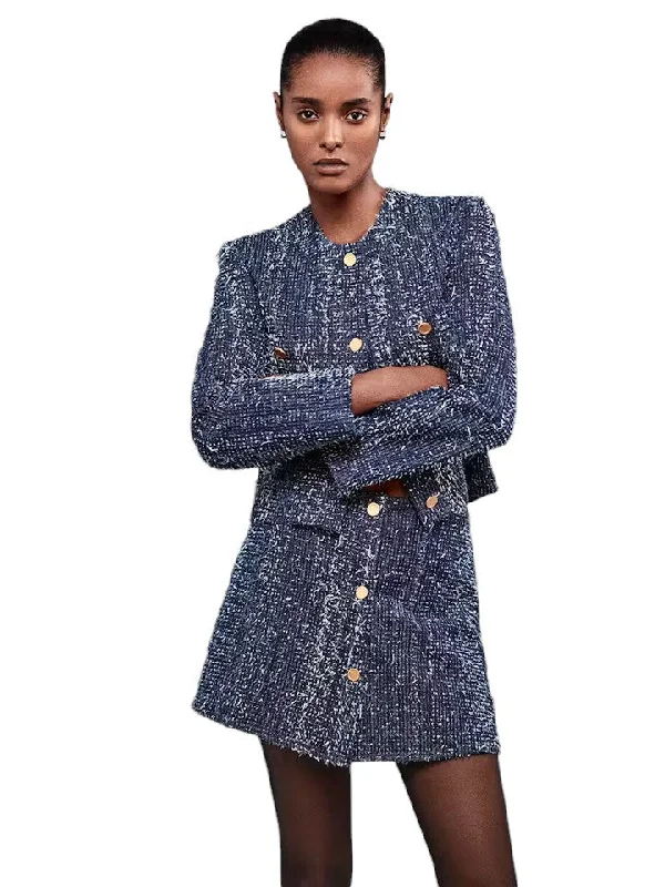 Denim Boucle Jacket - Magic