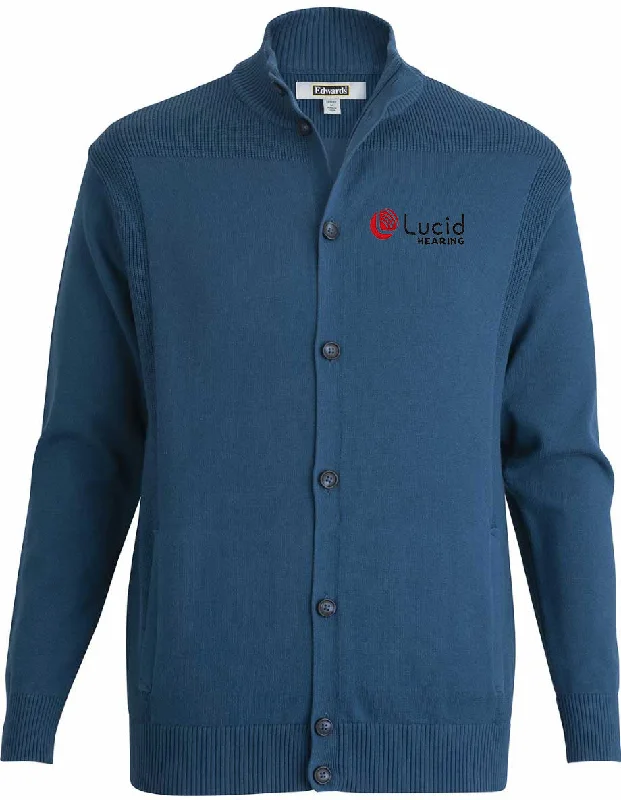 Edwards Unisex Button Front Cardigan