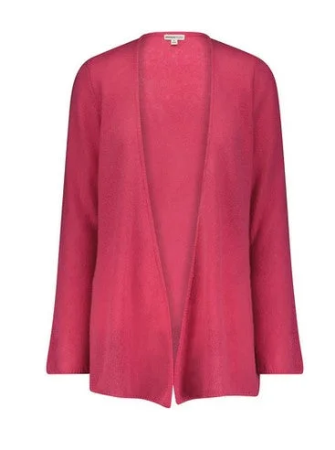 Minnie Rose Cashmere Duster - Azalea