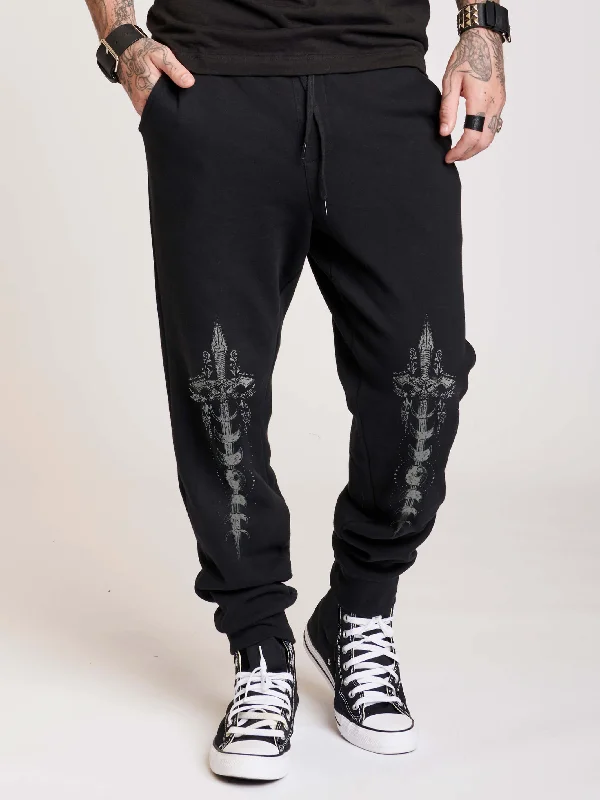 Crucifix Joggers