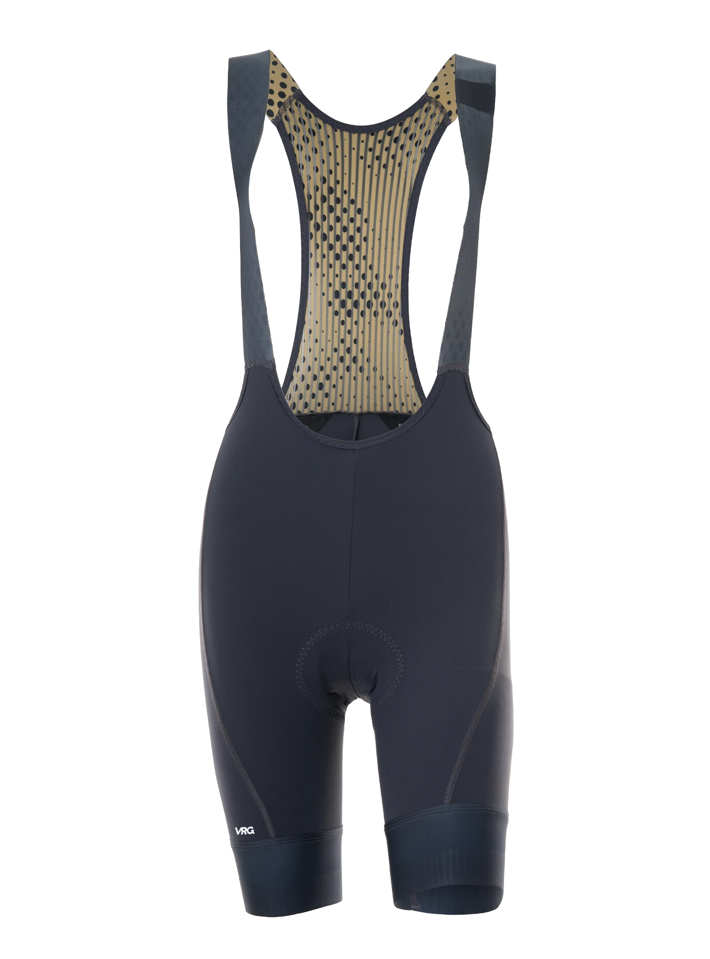 309 VRG BIB SHORT GREY - WOMEN