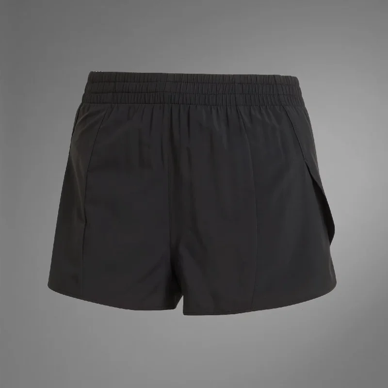 Adidas Adizero Essentials Split Short | Black | Womens