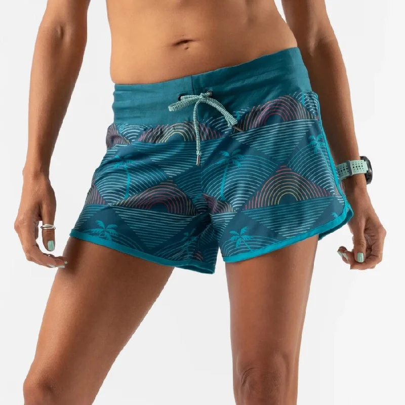 rabbit Surf 'n Turf 4" Short | Blue Coral | Womens