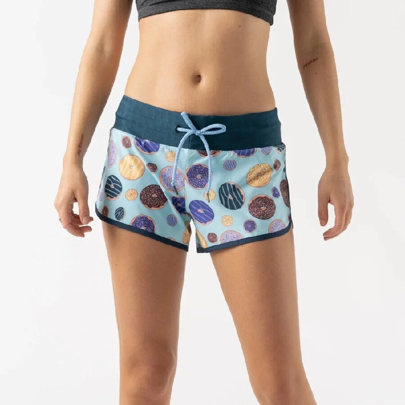 rabbit Surf 'n Turf 2.5" Short | Majolica Blue Donuts | Womens