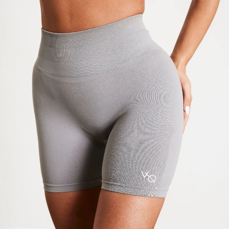 Vanquish Elevate Seamless Smoke Grey Shorts