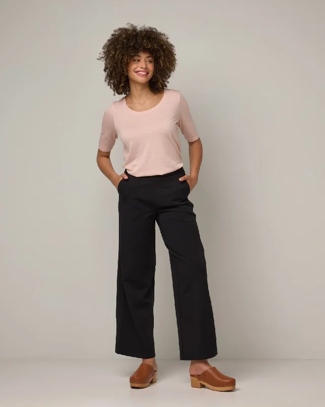 Lane Wide Leg Ponte Pant