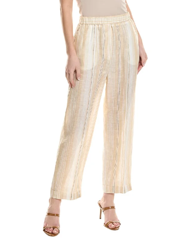 Peserico Pull-On Linen Pant