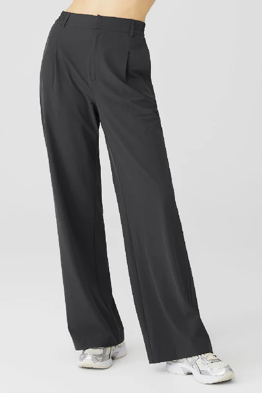 High-Waist Pursuit Trouser - Anthracite